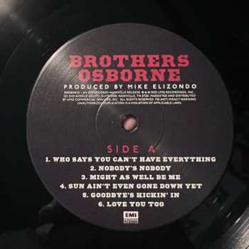 LP Brothers Osborne: Brothers Osborne