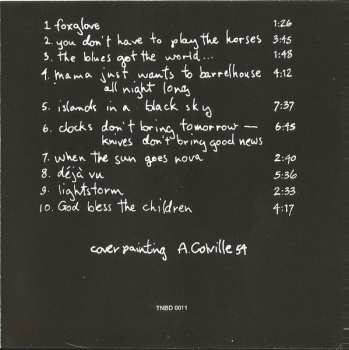 CD Bruce Cockburn: Night Vision