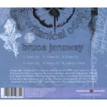 CD Bruce Janaway: Puritanical Odes