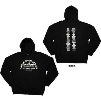Merch Bruce Springsteen: Bruce Springsteen Unisex Pullover Hoodie: Tour '23 Leaning Car (back Print & Ex-tour) (small) S