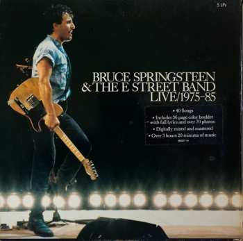 5LP/Box Set Bruce Springsteen & The E-Street Band: Live 1975-85