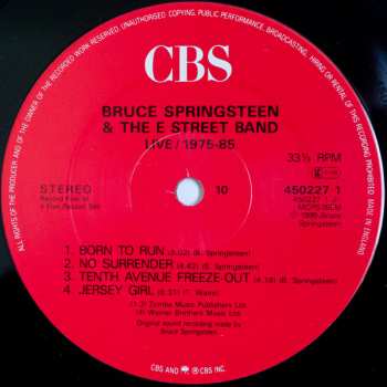 5LP/Box Set Bruce Springsteen & The E-Street Band: Live 1975-85