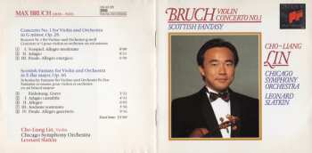 CD Max Bruch: Violin Concerto No. 1 / Scottish Fantasy