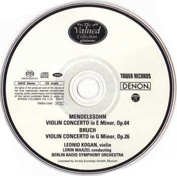 SACD Max Bruch: Die Violinkonzerte