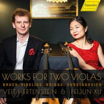 Album Bruch / Sibelius / Hertenstein: Works For Two Violas