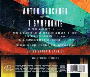 CD Anton Bruckner: 7. Symphonie – Fassung Für Zwei Klaviere
