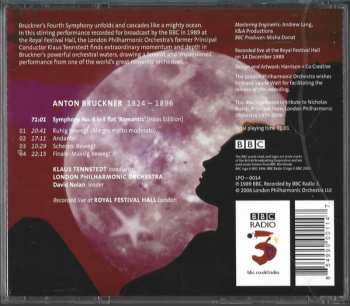 CD The London Philharmonic Orchestra: Symphony No. 4 In E Flat 'Romantic'