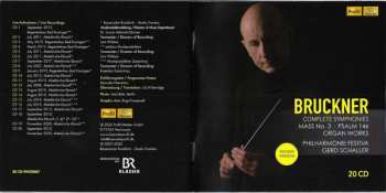 20CD/Box Set Anton Bruckner: Complete Symphonies • Mass No. 3 • Psalm 146 • Organ Works