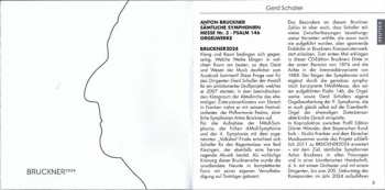 20CD/Box Set Anton Bruckner: Complete Symphonies • Mass No. 3 • Psalm 146 • Organ Works