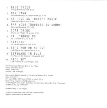 CD Bruno De Filippi: In New York With Don Friedman Trio