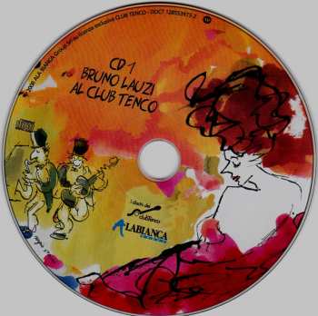2CD Bruno Lauzi: Bruno Lauzi & Il Club Tenco