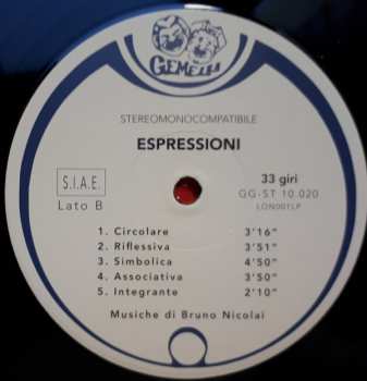 LP Bruno Nicolai: Espressioni LTD