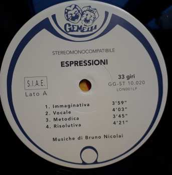 LP Bruno Nicolai: Espressioni LTD