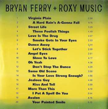 CD Roxy Music: More Than This (The Best Of Bryan Ferry + Roxy Music)