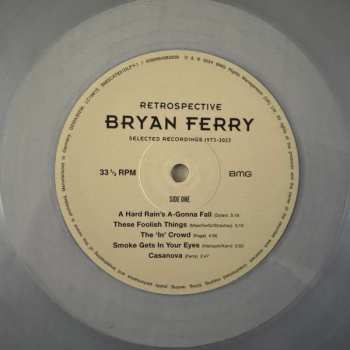 2LP Bryan Ferry: Retrospective (Selected Recordings 1973-2023) CLR | LTD