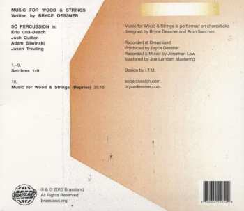 CD Bryce Dessner: Music for Wood and Strings 