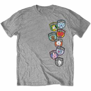 Merch Bt21: T-shirt Badges 