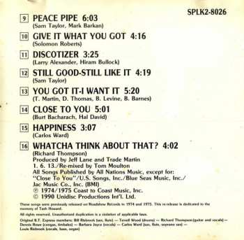 CD B.T. Express: Do It ('Til You're Satisfied) * Non-Stop