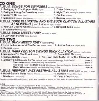 2CD Buck Clayton: All-Star Groups, Three Classic Albums Plus