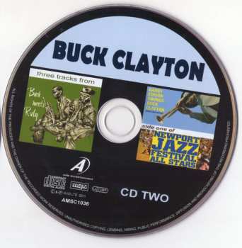 2CD Buck Clayton: All-Star Groups, Three Classic Albums Plus