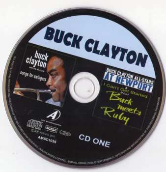 2CD Buck Clayton: All-Star Groups, Three Classic Albums Plus