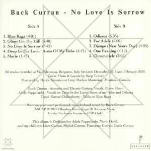 LP Buck Curran: No Love Is Sorrow