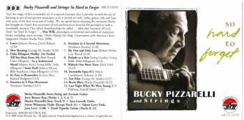 CD Bucky Pizzarelli: So Hard To Forget