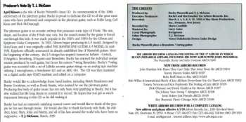 CD Bucky Pizzarelli: April Kisses