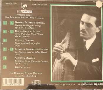 CD Budapest String Quartet: Souvenir