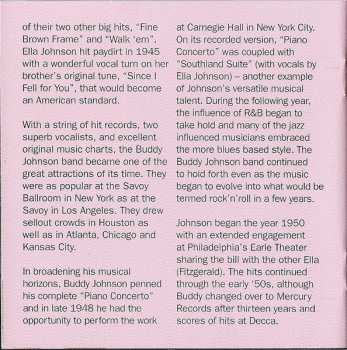 CD Ella Johnson: Rock On! The 1956-1962 Recordings