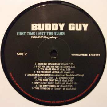LP Buddy Guy: First Time I Met The Blues: 1958-1963 Recordings LTD