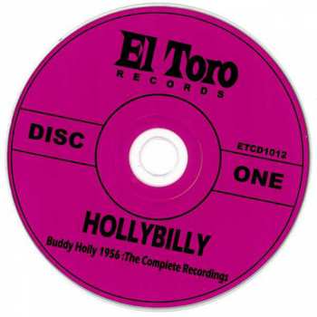 2CD Buddy Holly: Hollybilly  (Buddy Holly 1956: The Complete Recordings)