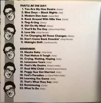 CD Buddy Holly: That'll Be The Day / Remember