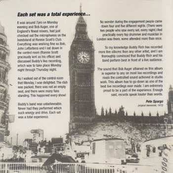 2CD Buddy Rich Band: Very Alive At Ronnie Scott's