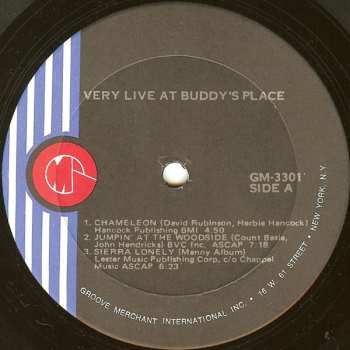 LP Buddy Rich: Very Live At Buddy's Place