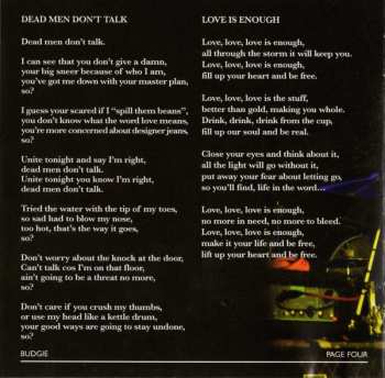 CD Budgie: You're All Living In Cuckooland