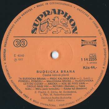 LP Budvarka: Budějcká Brána