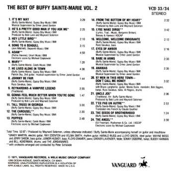 CD Buffy Sainte-Marie: The Best Of Buffy Sainte-Marie Volume 2