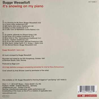 LP Bugge Wesseltoft: It's Snowing On My Piano