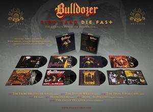Album Bulldozer: Ride Hard Die Fast · The Complete Bulldozer Discography 1984-1990