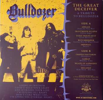 7LP/Box Set Bulldozer: Ride Hard Die Fast · The Complete Bulldozer Discography 1984-1990 LTD