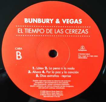 2LP/2CD Enrique Bunbury: El Tiempo De Las Cerezas