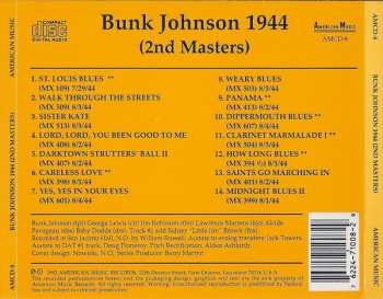 CD Bunk Johnson: Bunk Johnson 1944 (2nd Masters)