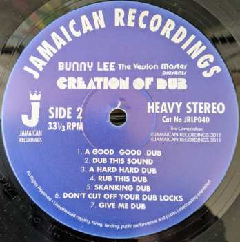 LP Bunny Lee: Creation Of Dub