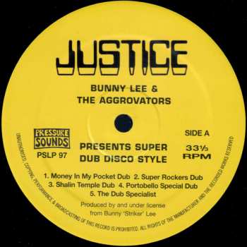LP The Aggrovators: Super Dub Disco Style