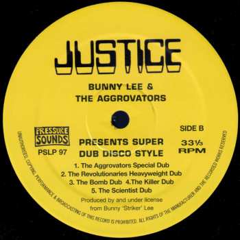 LP The Aggrovators: Super Dub Disco Style
