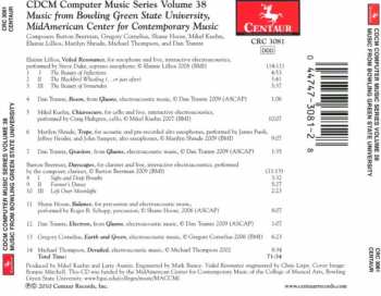 CD Burton Beerman: Music From Bowling Green