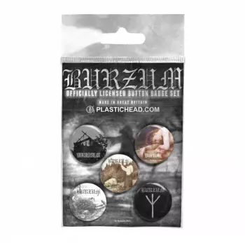 Album Burzum: Set of Buttons Burzum Button Badge Set 1