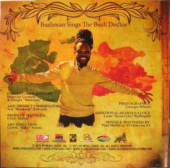 CD Bushman: Sings The Bush Doctor : A Tribute To Peter Tosh