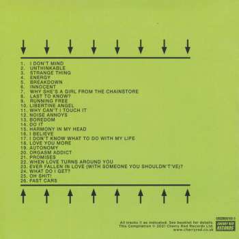 6CD Buzzcocks: Late For The Train (Live And In Session 1989 - 2016)